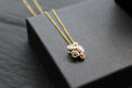 Gold Vermeil Cluster Necklace