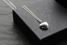 Load image into Gallery viewer, Hammered Heart Necklace
