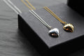 Hammered Heart Necklace