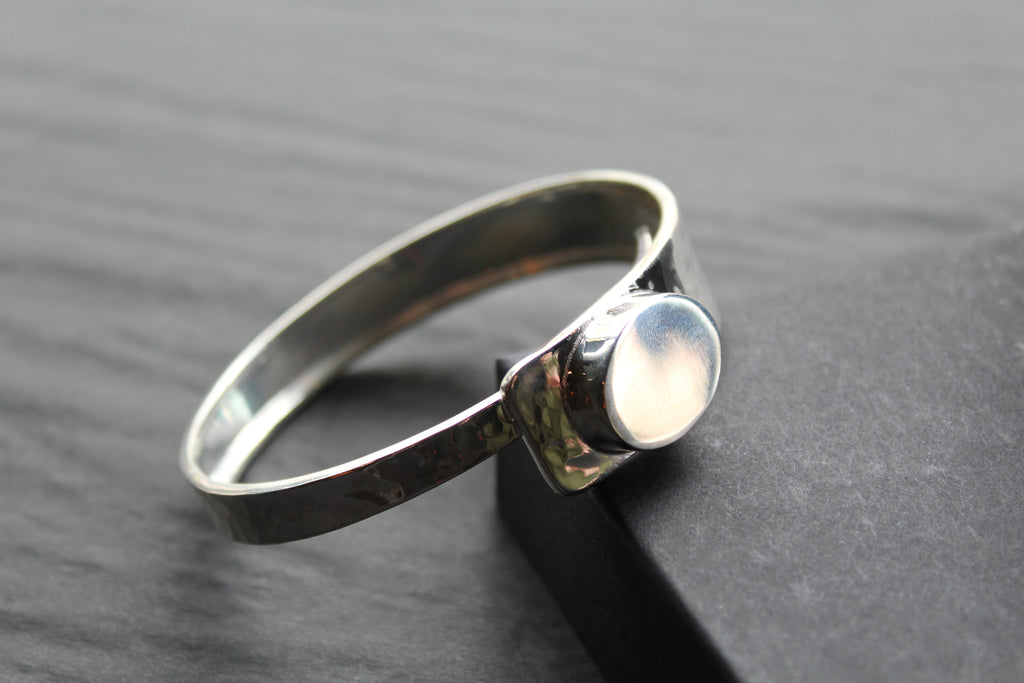 Hammered Spring Cuff