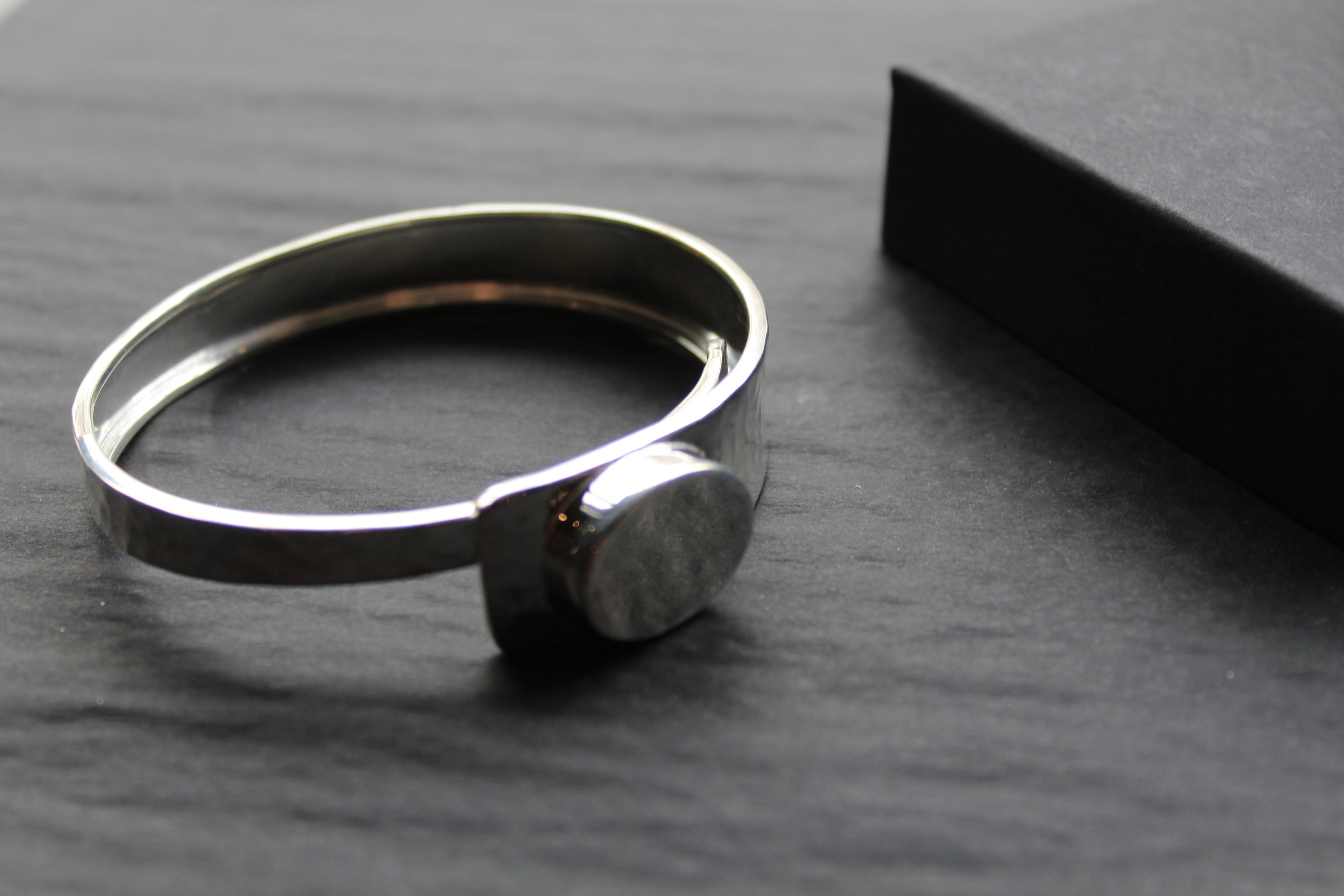Hammered Spring Cuff
