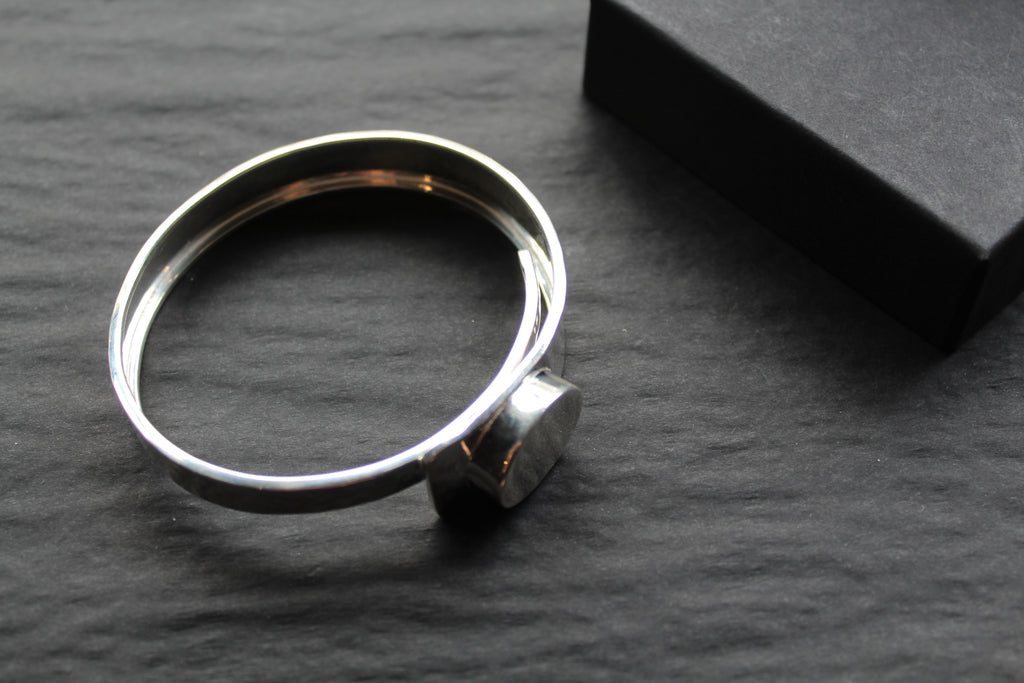 Hammered Spring Cuff