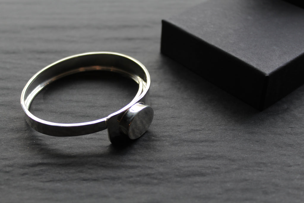 Hammered Spring Cuff
