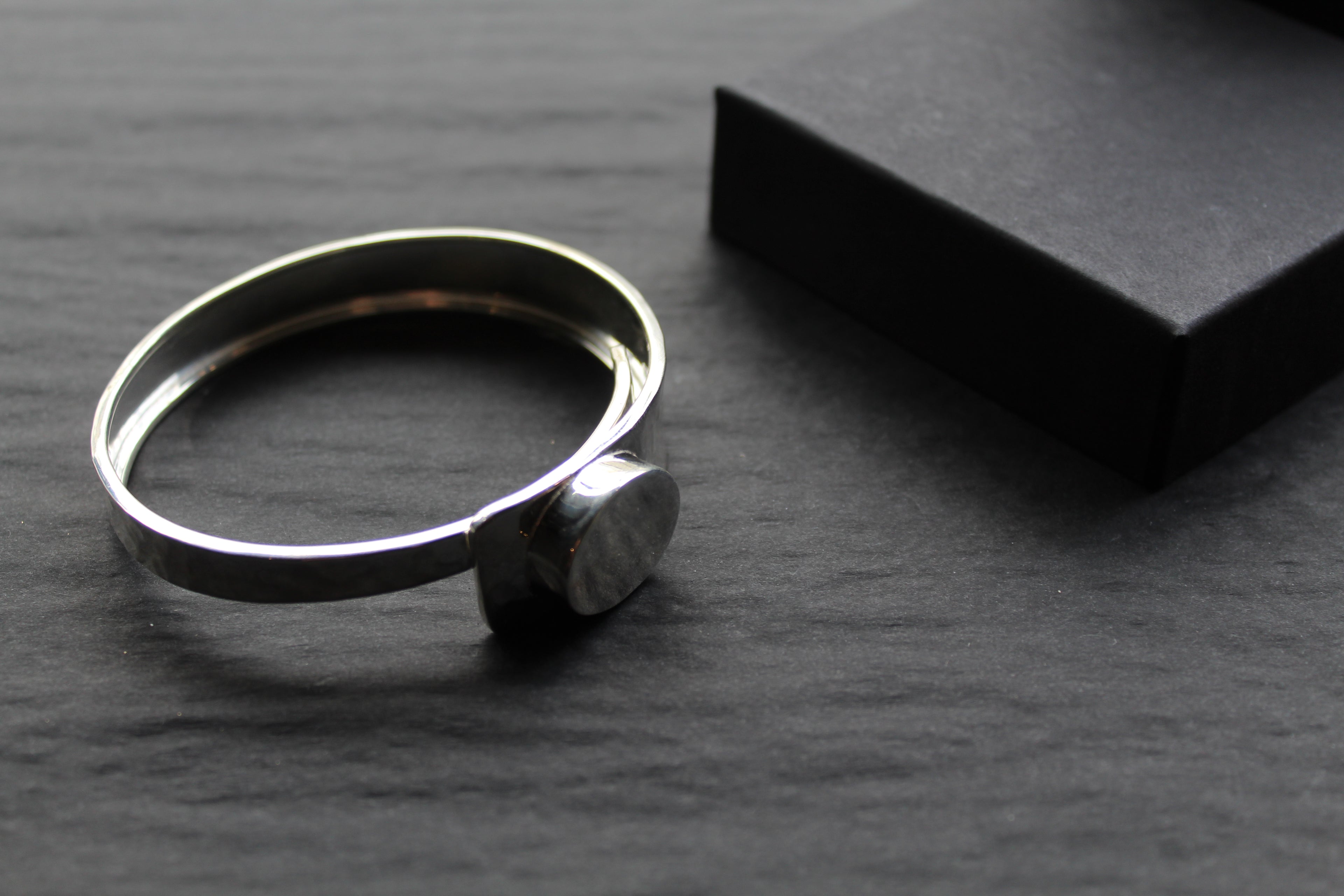 Hammered Spring Cuff