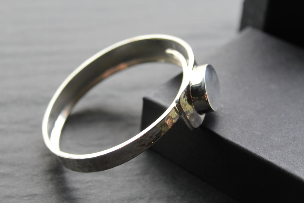 Hammered Spring Cuff