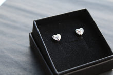 Load image into Gallery viewer, Heart Starburst Studs
