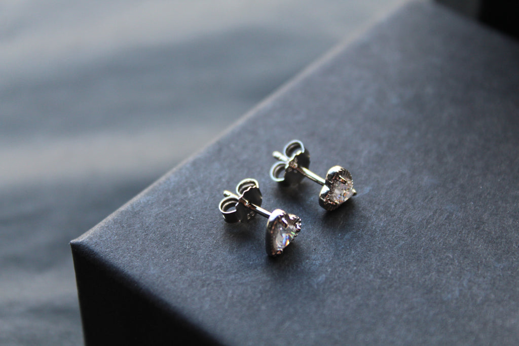 Heart Starburst Studs