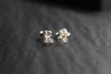Load image into Gallery viewer, Holly Studs with Rose Gold Plated Berries
