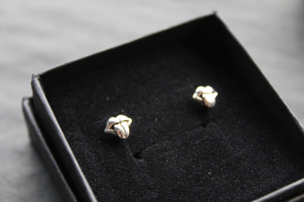 Hot Lips Rolling Stones Studs