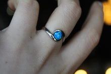 Load image into Gallery viewer, Blue Swirl Opalite Ring
