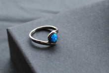 Load image into Gallery viewer, Blue Swirl Opalite Ring
