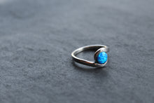 Load image into Gallery viewer, Blue Swirl Opalite Ring

