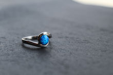 Load image into Gallery viewer, Blue Swirl Opalite Ring
