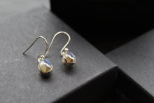 Load image into Gallery viewer, Labradorite Teardrop Cab Earrings
