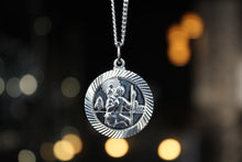 Load image into Gallery viewer, Large Modern Double Sided St Christopher
