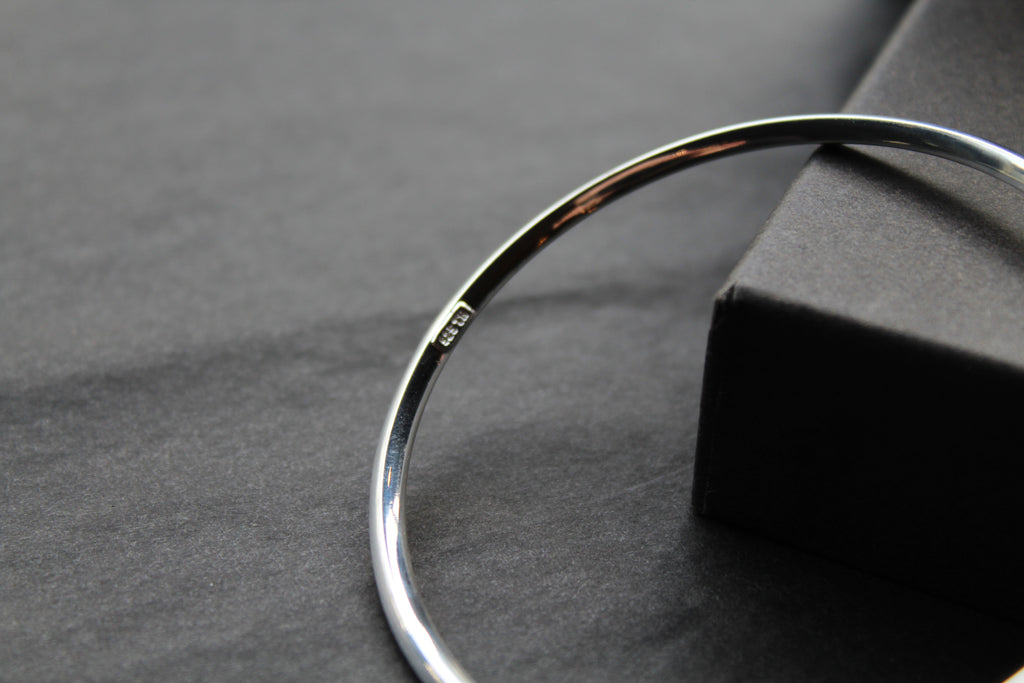 Large Tapered Hollow Slave Bangle