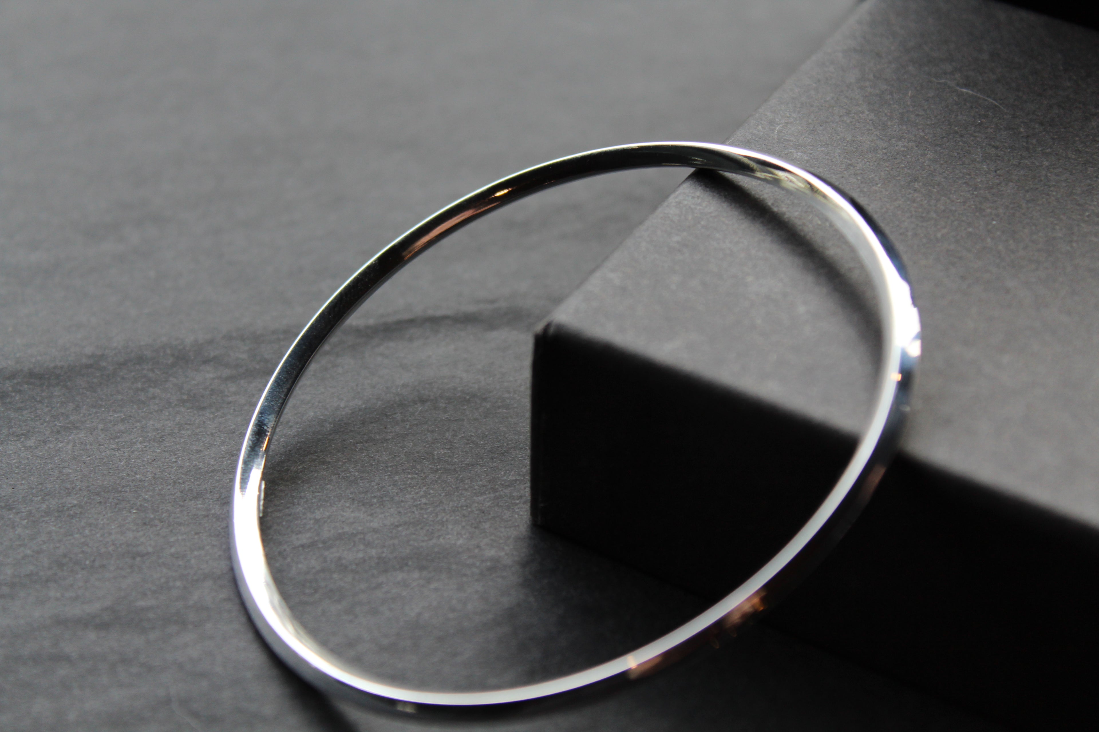 Large Tapered Hollow Slave Bangle