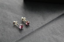Load image into Gallery viewer, Light Amethyst Austrian Crystal Stud
