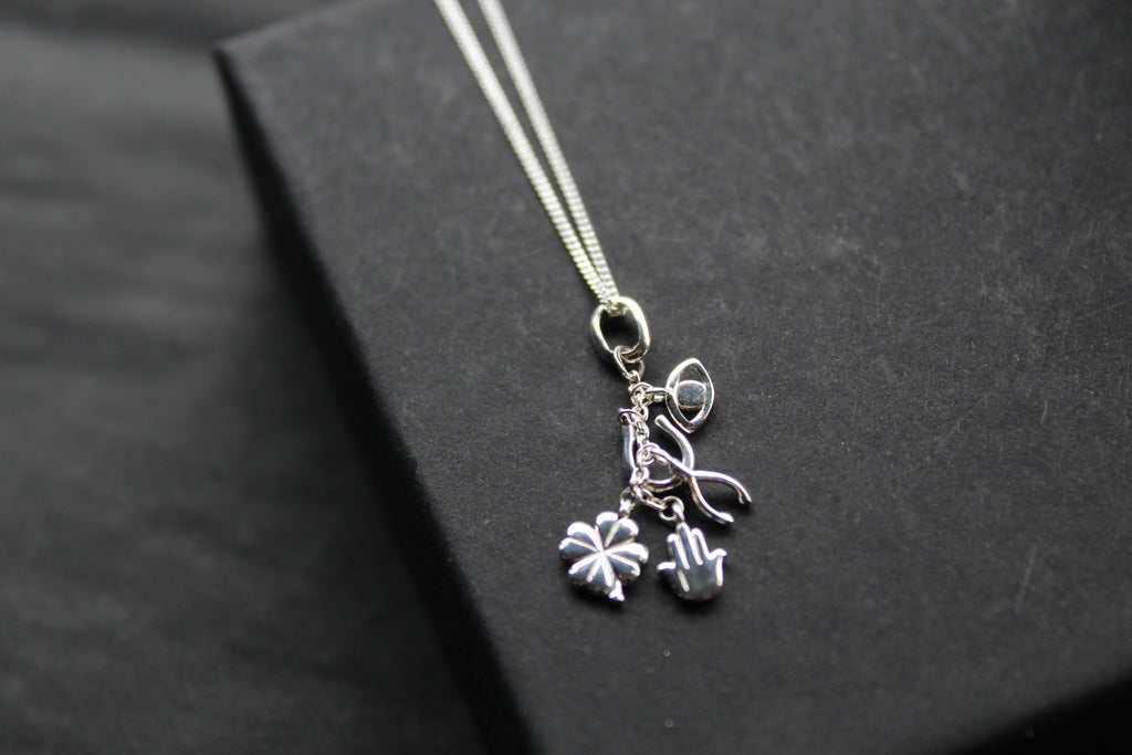 Lucky Charms Silver Necklace
