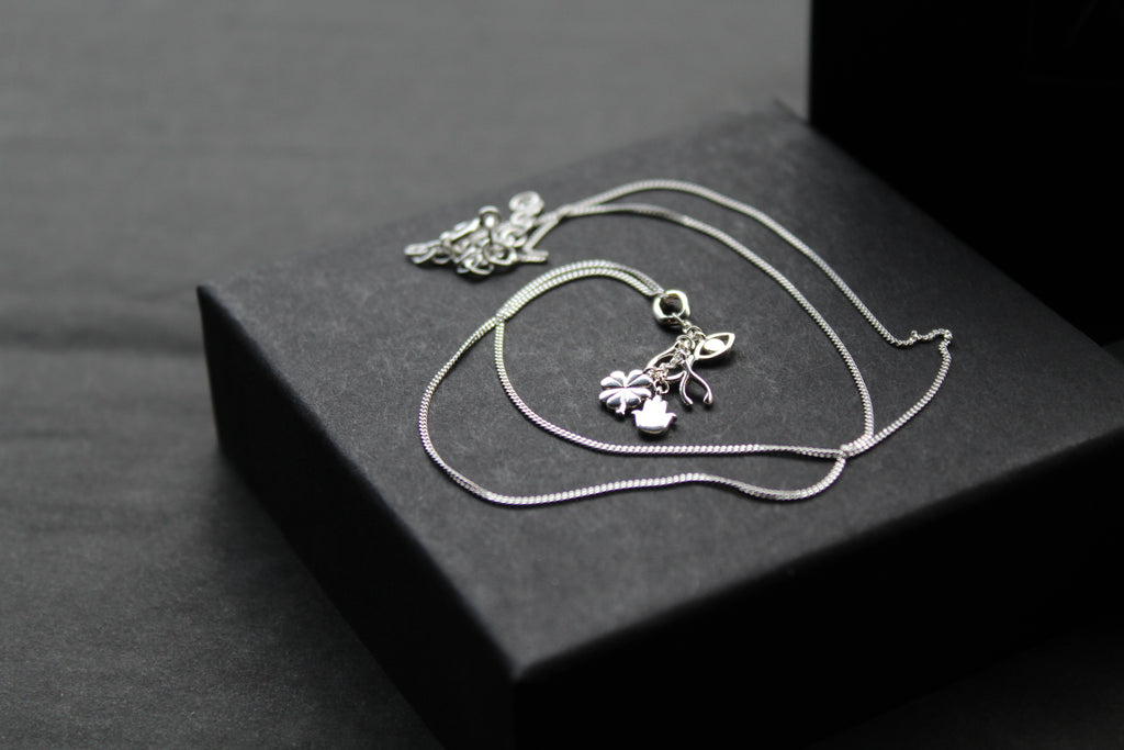 Lucky Charms Silver Necklace