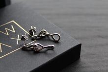 Load image into Gallery viewer, Lucky Eights Drop Earrings
