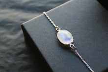 Load image into Gallery viewer, Moonstone Oval Bracelet
