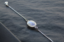 Load image into Gallery viewer, Moonstone Oval Bracelet
