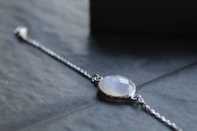 Load image into Gallery viewer, Moonstone Oval Bracelet
