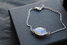 Load image into Gallery viewer, Moonstone Oval Bracelet
