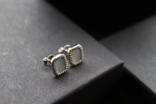 Load image into Gallery viewer, Mother of Pearl Tile Earrings

