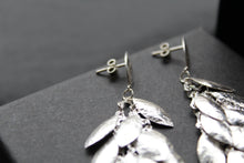 Load image into Gallery viewer, Multi Leaf Long Drop Earrings
