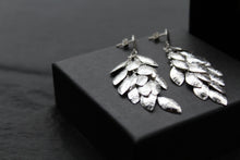Load image into Gallery viewer, Multi Leaf Long Drop Earrings
