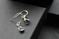 Mystic Topaz Tear Drop Earrings