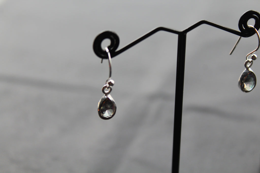 Mystic Topaz Tear Drop Earrings