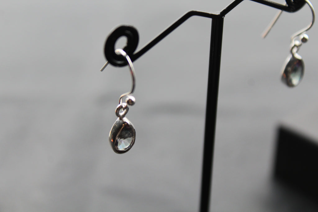 Mystic Topaz Tear Drop Earrings