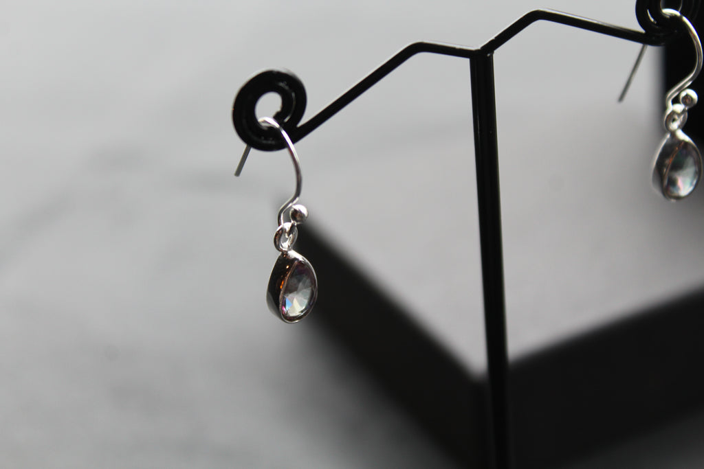 Mystic Topaz Tear Drop Earrings