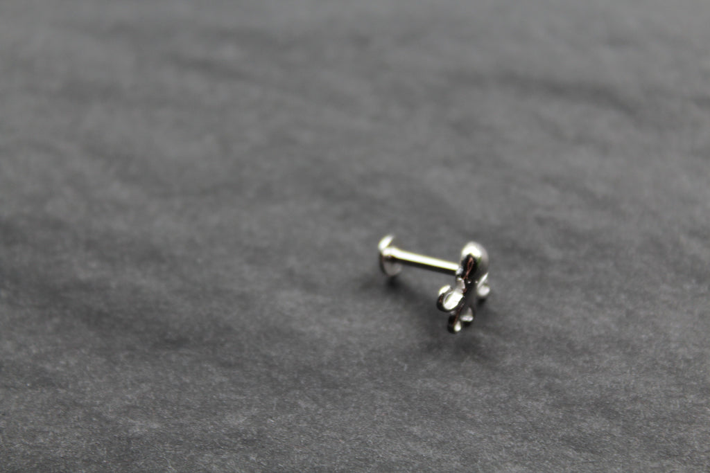 Octopus Silver Stud