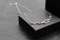 Organic Flow Cabochon Moonstone Necklace