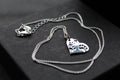 Paw Print Heart Necklace