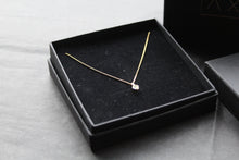 Load image into Gallery viewer, Peridot Gold Plated Pendant and Chain
