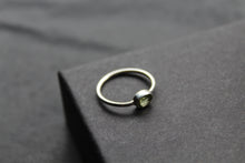 Load image into Gallery viewer, Peridot Stacking Ring
