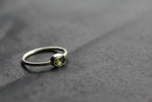 Load image into Gallery viewer, Peridot Stacking Ring
