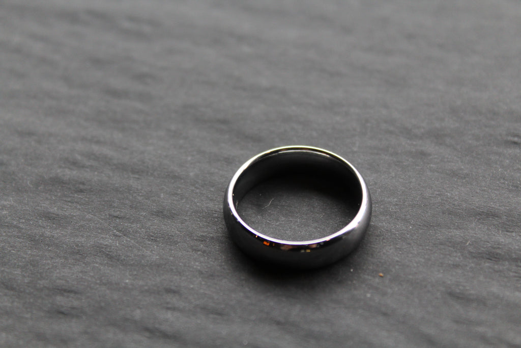 Polished Tungsten Carbide Ring