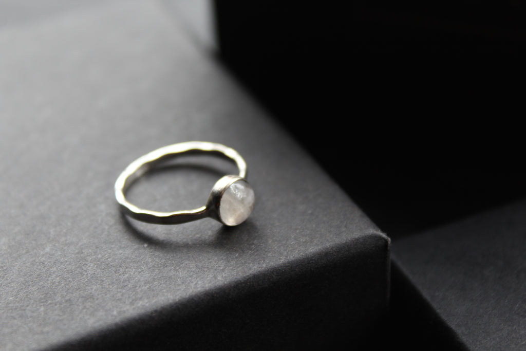 Moonstone Stacking Ring