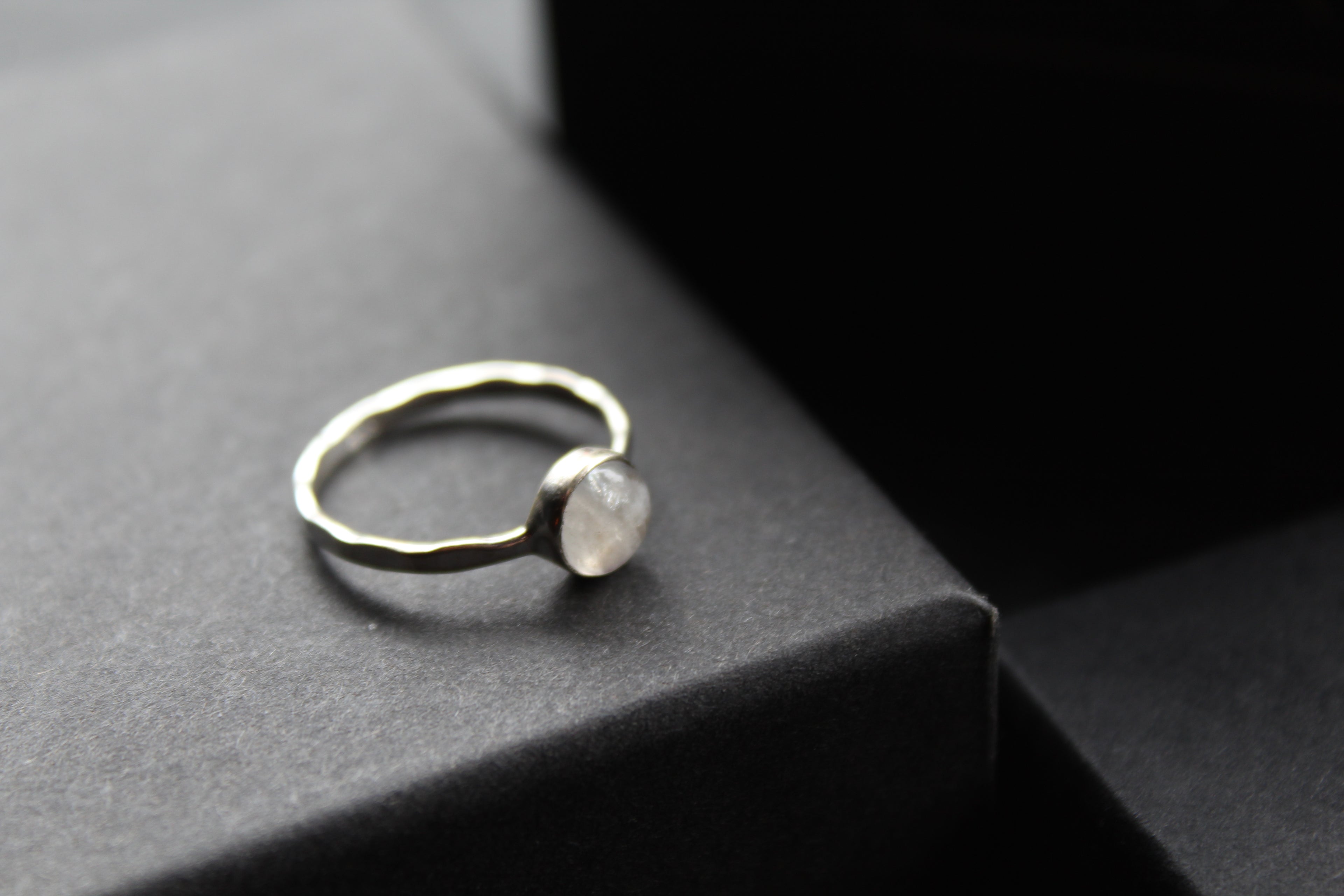 Moonstone Stacking Ring