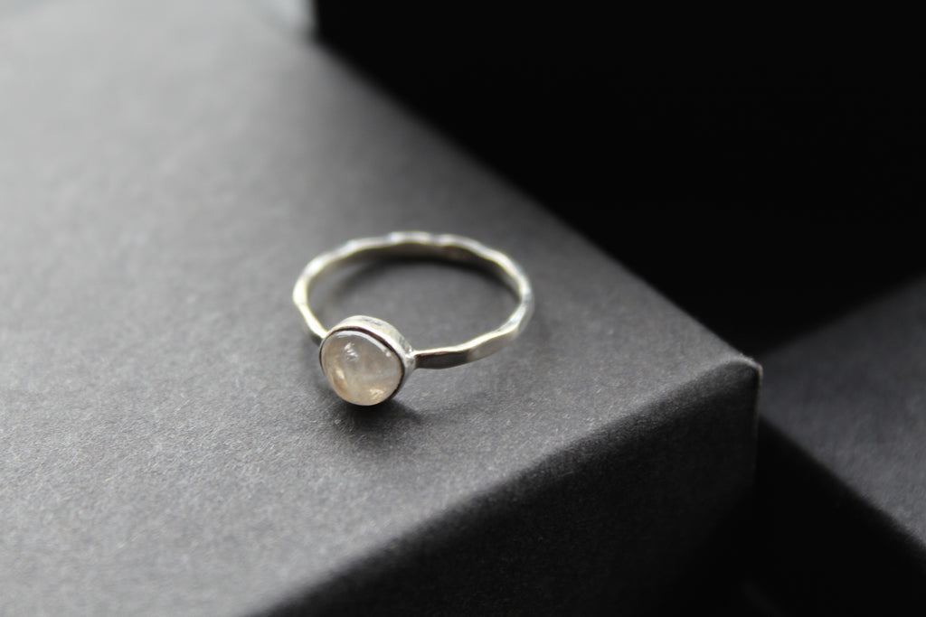 Moonstone Stacking Ring