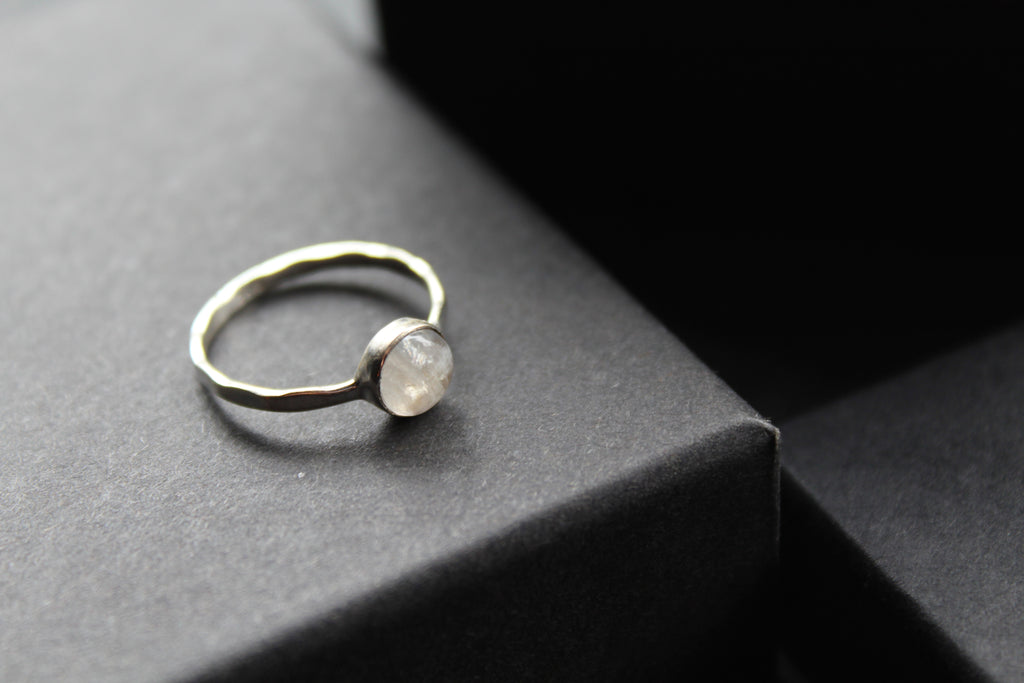 Moonstone Stacking Ring