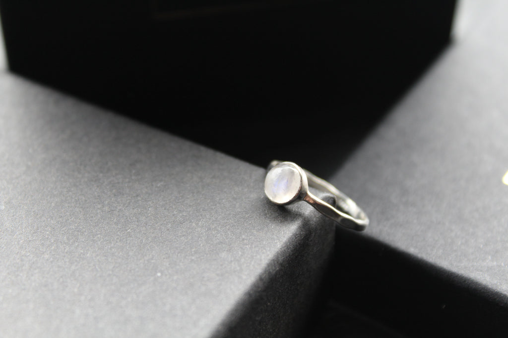 Moonstone Stacking Ring