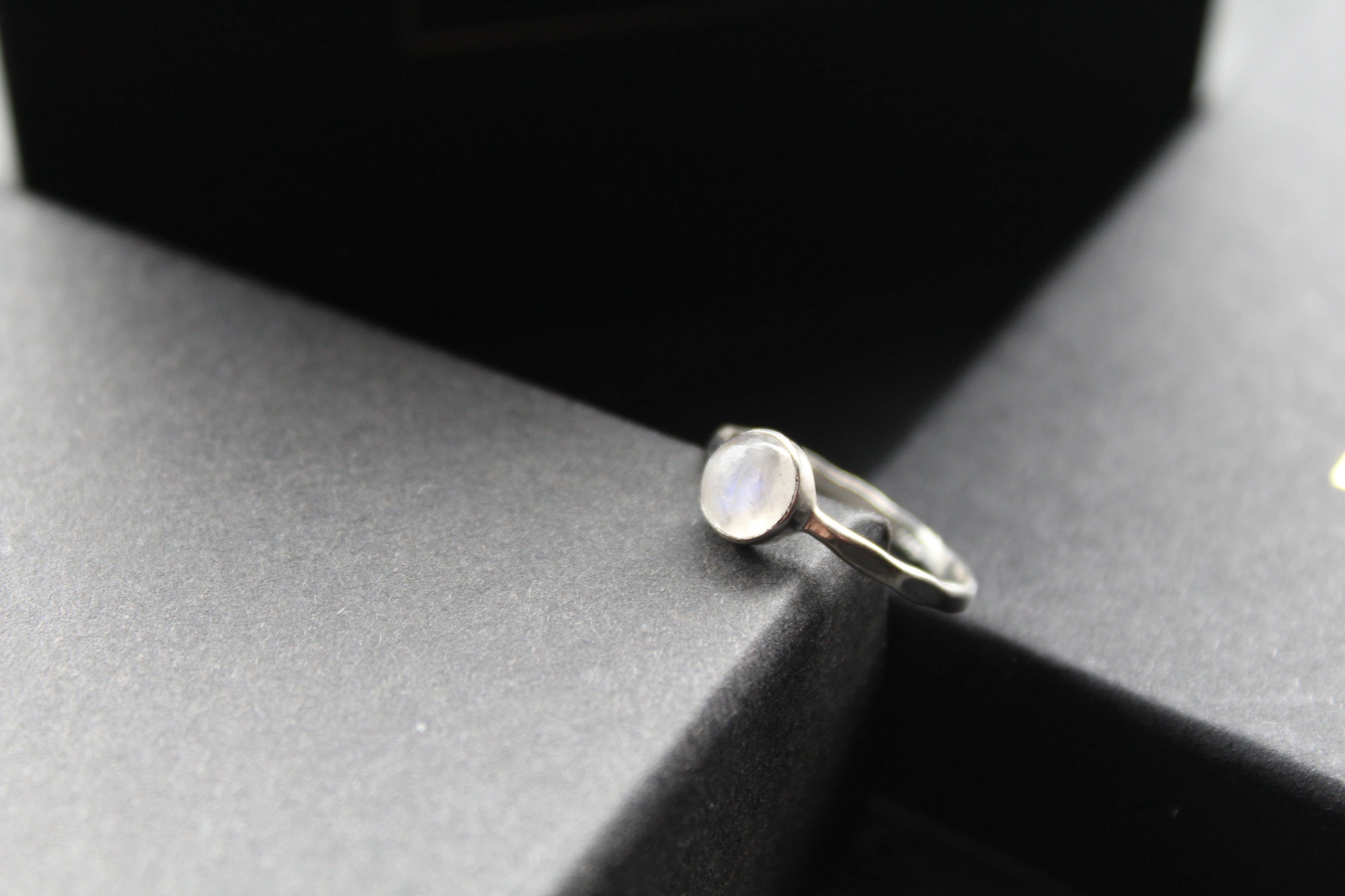 Moonstone Stacking Ring