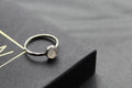 Moonstone Stacking Ring